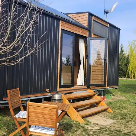 Casa de Férias Behagliches Offgrid Tiny House - Escape To Nature *