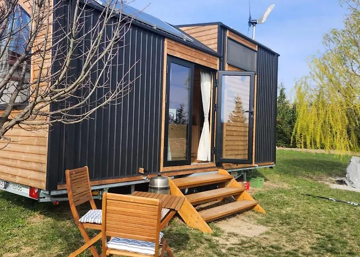 Casa de Férias Behagliches Offgrid Tiny House - Escape To Nature *