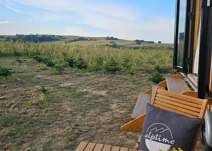 Casa de Férias Behagliches Offgrid Tiny House - Escape To Nature